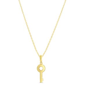 Key Pendant, Cable Chain