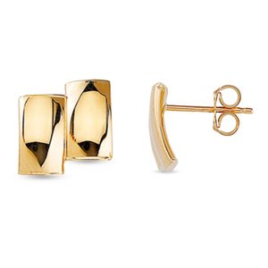 Double Bar Stud Earrings