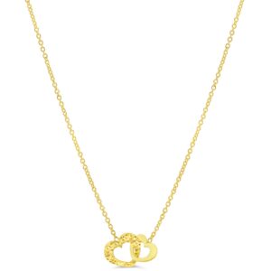 Interlocked Hearts Necklace