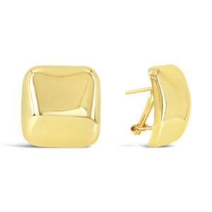 Square Bold Hoop Earrings