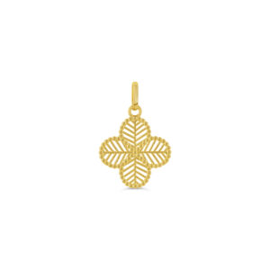 Textured Clover Pendant