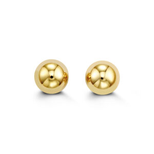 Ball Stud Earrings -7MM