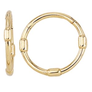 Thin Endless Huggie Earrings