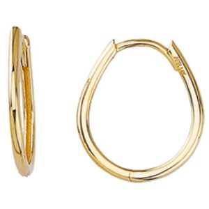 Teardrop Huggie Earrings